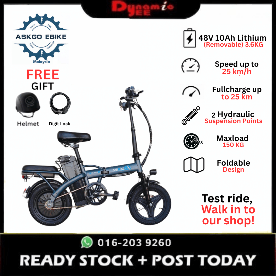 ASKGO Electric Bicycle Z6 EXPORT QUALITY BIKE301