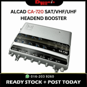 ALCAD CA-720 SAT/VHF/UHF HEADEND BOOSTER TVAM302